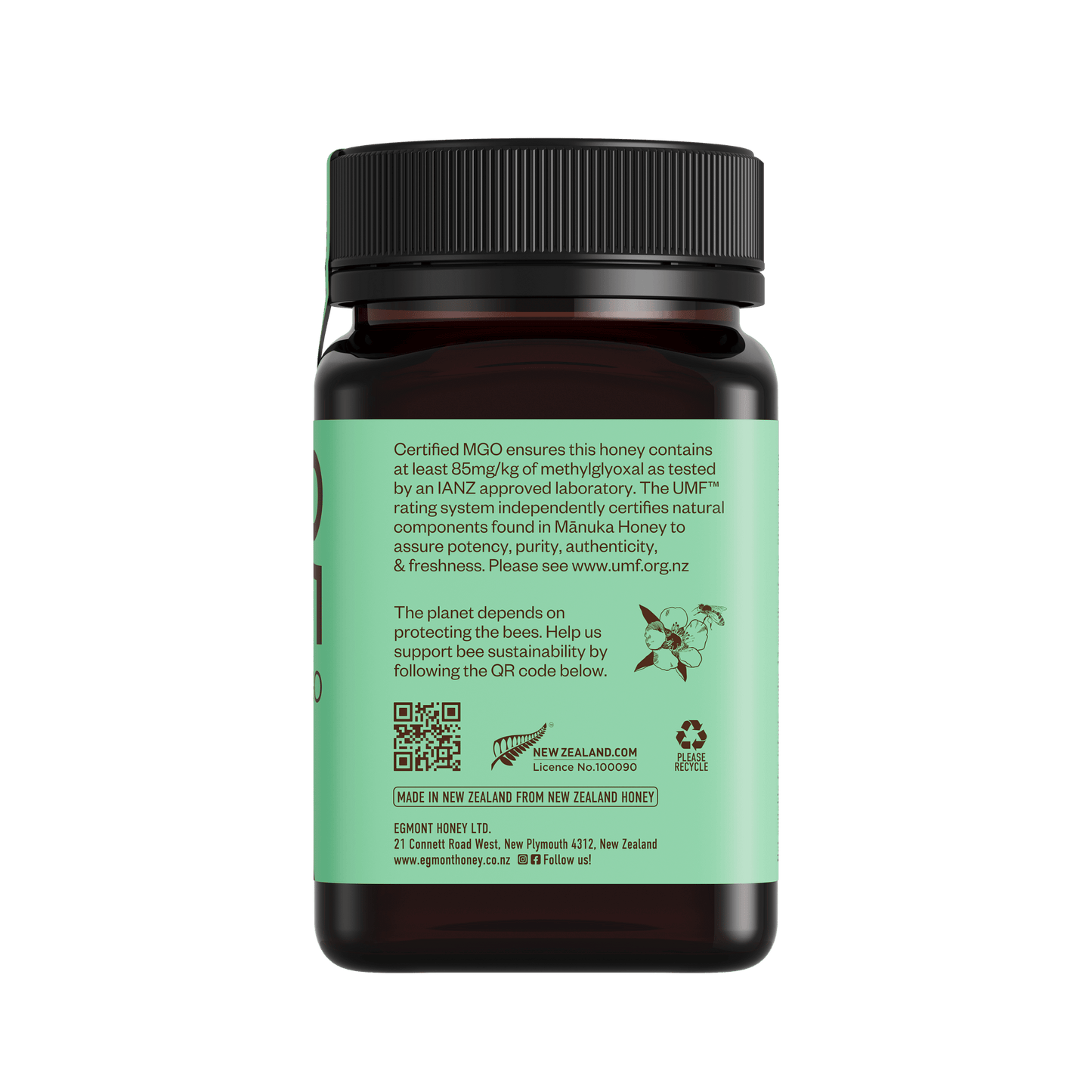 Miel de Manuka MGO 85+ (UMF 5+)