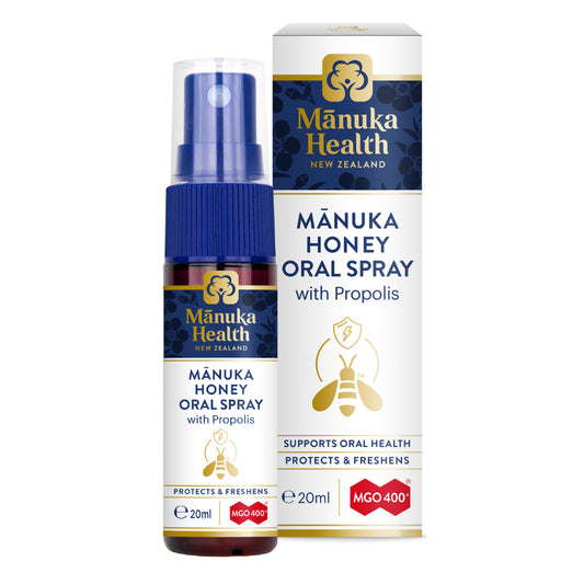 Spray para la Garganta de Miel de Manuka y Propóleo
